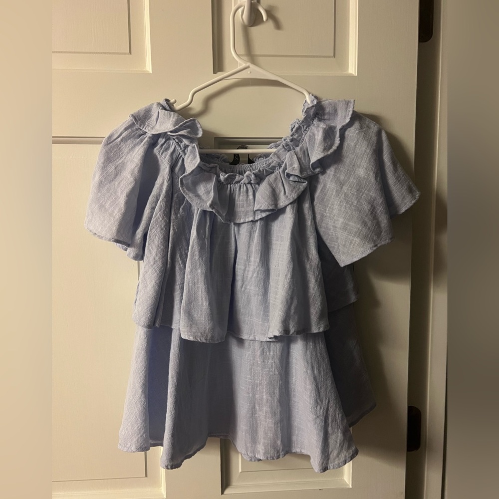 Zara Ruffle Top